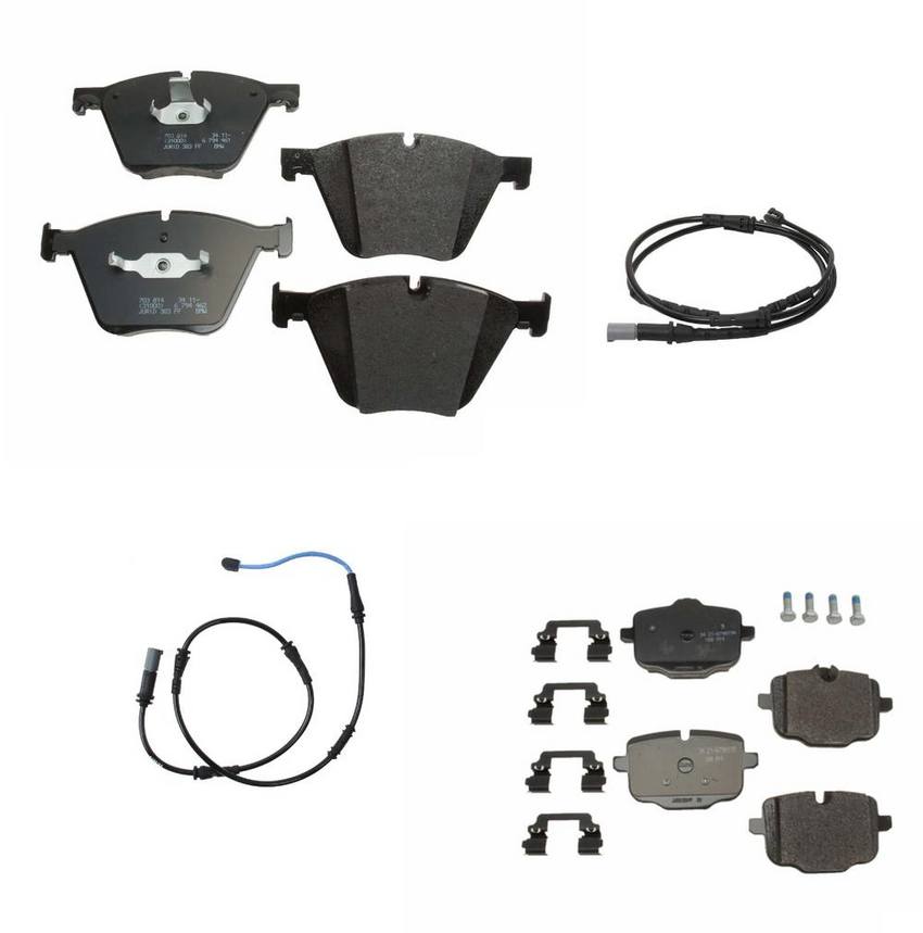 BMW Disc Brakes Kit - Pads Front and Rear